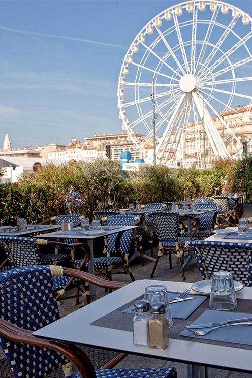 Le Restaurant - Brasserie Om Café - Vieux Port Marseille